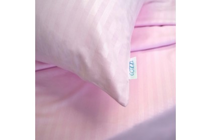 Essina Rainbow Microfiber Plush Fitted Bedsheet Cadar Plain with Pillow case King / Queen / Super Single