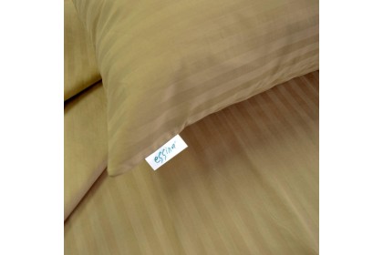 [100% Cotton ]Essina 40cm Colour Palette Fitted Sheet set 680TC Cadar Bedsheet King / Queen / Super Single Plain Hotel