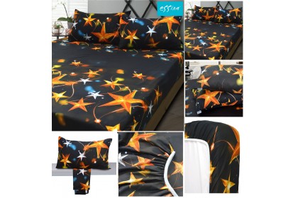 Essina Encasa Collection Quilt Cover set Bedding Modern Style 500TC [ King & Queen 5 in 1] [Single 3 IN 1]