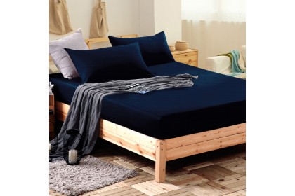 Essina Hotel & Plain set Bedsheet Candies 100% Cotton 620TC Fitted Bed sheet Cadar Available size King / Queen / Super Single / Single )