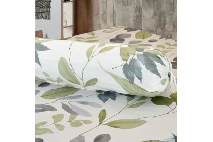 [100% Cotton ]Essina Watercolour Pictorial Collection 620TC  Modern Style Fitted Bed Sheet Cadar [ Super King / King / Queen / Super Single / Single