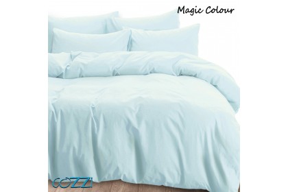 Essina Magic Colour Cadar Bedsheet with Comforter King / Queen / Super Single Plain Microfiber