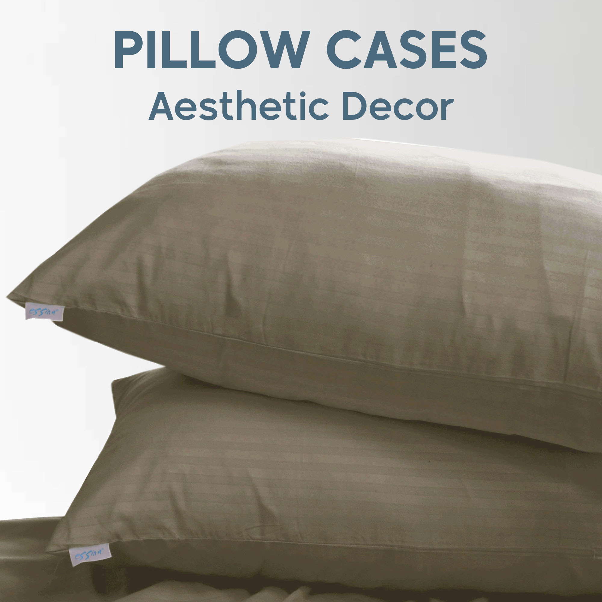 Essina Rainbow Pillow Cases / Cover Plain Colour Microfiber - 1 piece ( pillow is not included)