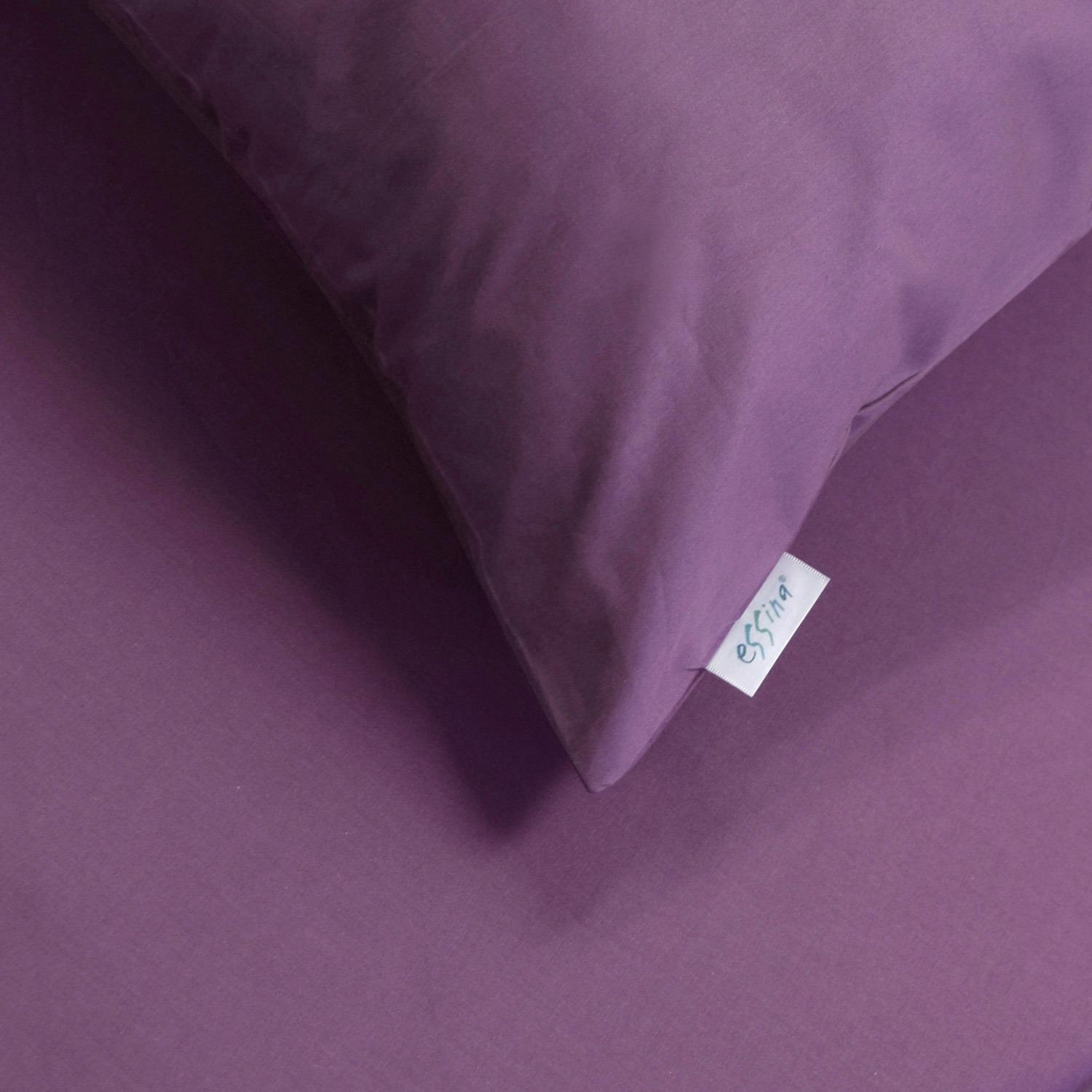 Essina Hotel & Plain set Bedsheet Candies 100% Cotton 620TC Fitted Bed sheet Cadar Available size King / Queen / Super Single / Single )