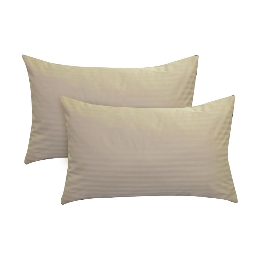 Essina Plain & Hotel Style 100% Cotton Colour Palette 680TC Pillow Cases 2pcs_set ( 6 Colour Available )