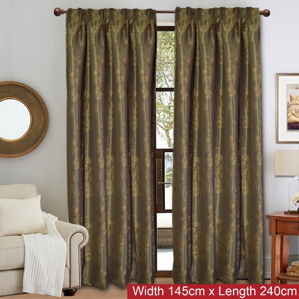 Essina Curtain Hook type French Pleat Classic Series 1 pc Window, Door or Sliding Door Lenght 240cm